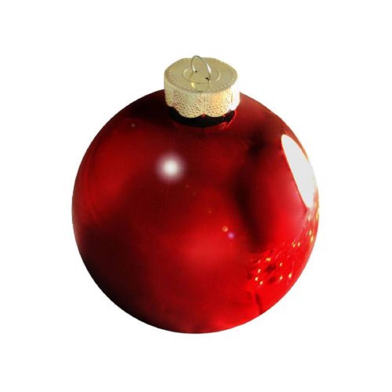 Whitehurst 40 Pack 1.25" Shiny Glass Ball Ornaments